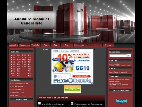 Annuaire global et généraliste