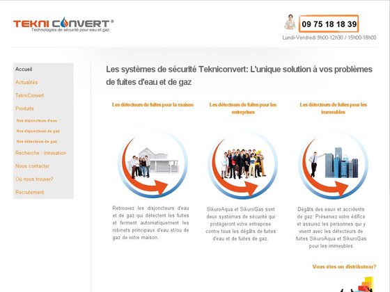 La nouvelle génération de détecteurs de fuites d'eau et de gaz