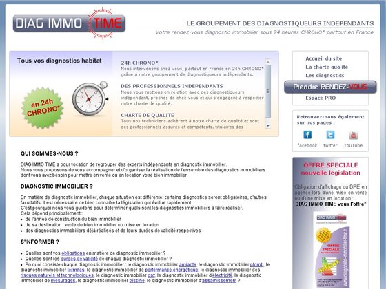 Experts en diagnostic immobilier partout en France