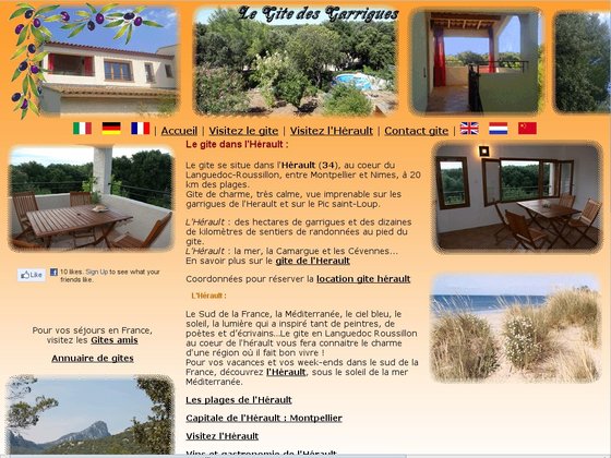 Gite de charme dans l'herault