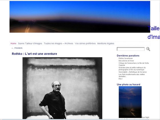 Blog photographie | Tailleur d'Images