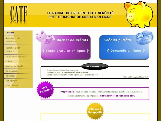 Rachat de pret CATF