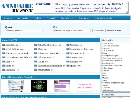 Annuaire gratuit SWCF