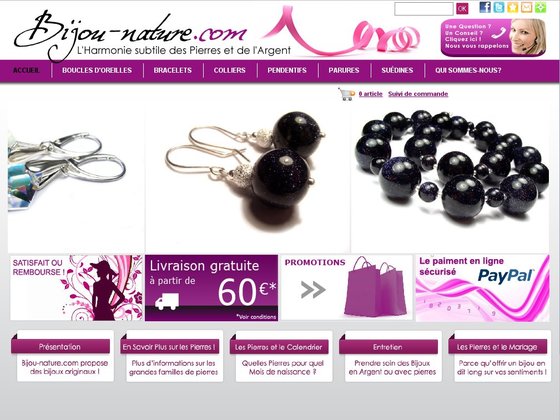 Vente en ligne de bijoux artisanaux en argent et pierre Vente en ligne de bijoux artisanaux en argent et pierre