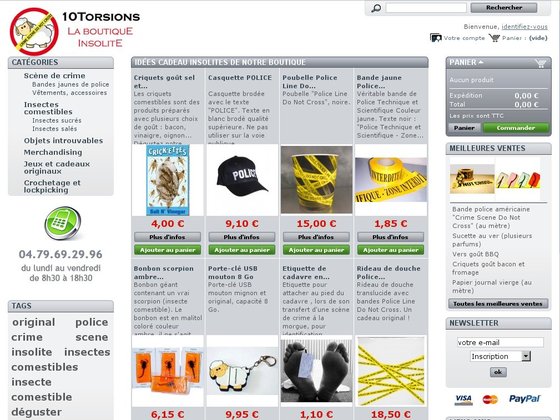 La boutique insolite : achat de produits et cadeaux introuvables et originaux