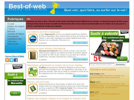 Le meilleur de l'Internet - Best of web