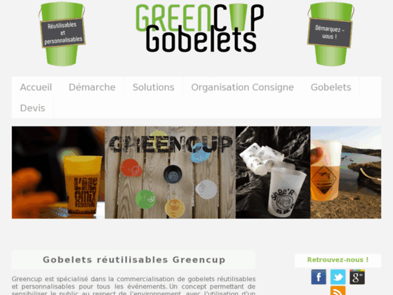 Gobelets réutilisables Greencup