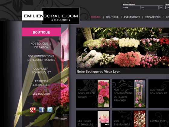 Emiliencoralie, livraison de fleurs à Lyon
