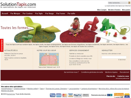 Vente de tapis - Solution Tapis
