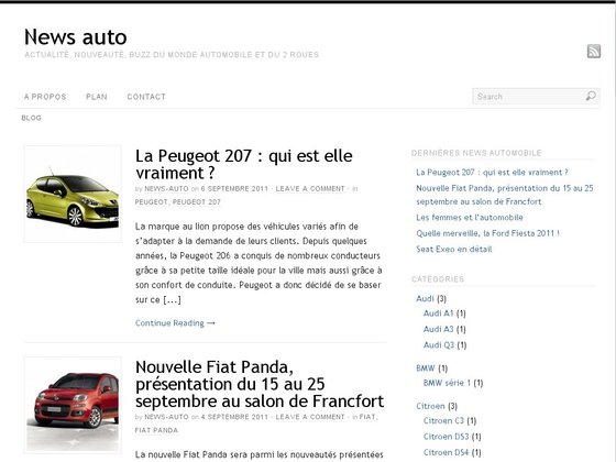 Annuaire Automobiles